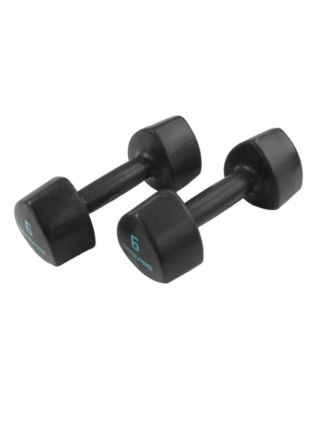 طقم دنابل 6 كجم عدد 2 لون أسود من لايف برو LivePro Studio Dumbbells - SW1hZ2U6MTU1MDg2Mg==