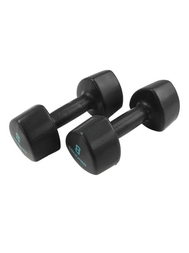 طقم دنابل 8 كجم عدد 2 لون أسود من لايف برو LivePro Studio Dumbbells - SW1hZ2U6MTU1MDg1Mg==