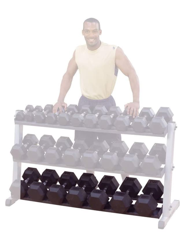 رف دنابل اضافي لستاند دنابل بودي سوليد Body Solid Optional 3rd Tier for Dumbbell Rack GDR60 GDRT6 - 308251