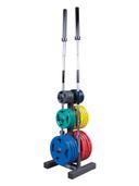 حامل اثقال عمودي 6 أطراف بودي سوليد Body Solid Power Lift Olympic Plate Rack and Bar Holder - SW1hZ2U6MTUyOTE2MA==