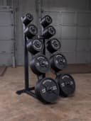 حامل اثقال للاوزان الثقيلة 10 أطراف بودي سوليد Body Solid High Capacity Plate Storage Rack