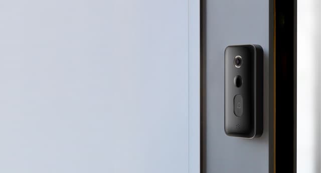 جرس باب مع كاميرا انتركوم خارجي شاومي 2K Xiaomi Smart Doorbell 3