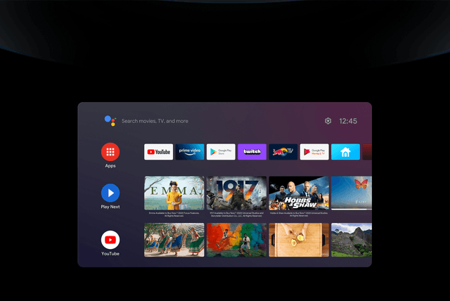 شاشة تلفزيون سمارت 55 بوصة شاومي اي 2 الذكي 4K مع نتفلكس Xiaomi A2 Smart TV