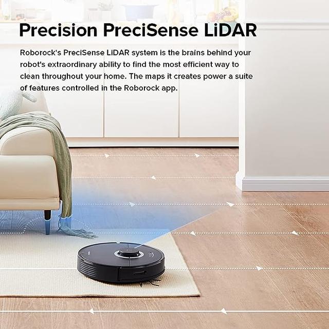 مكنسة روبوت التنظيف مكنسة روبوت التنظيف روبوروك كيو 7 ماكس 4200 باكسال Roborock Q7 Max Robot Vacuum Cleaner with Mop