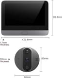 Tuya Wifi Doorbell Video Intercom Monitor Detection Built-in Battery 