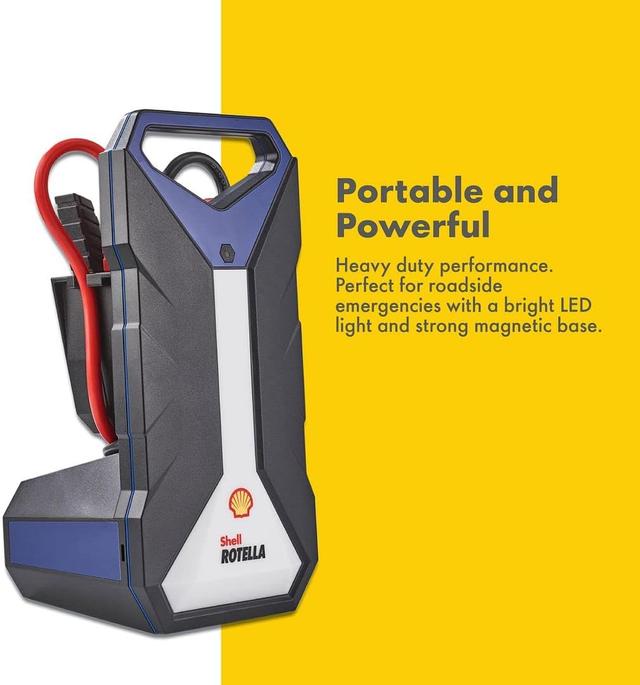 Shell SH924 Jump Starter with 24000mAh Portable Power Bank Charger - SW1hZ2U6MTUwMjE1NQ==