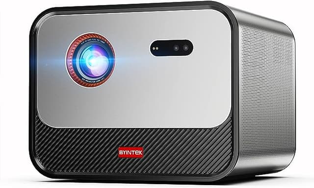 بروجكتر باينتك سنيمائي منزلي 1080 بكسل Byintek R80 Full HD DLP Projector with Auto Focus