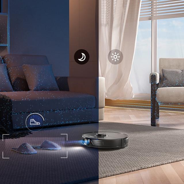 مكنسة روبوت التنظيف شاومي روبوروك اس 8 بلس 6000 باسكال مع صندوق للغبار Roborock S8+ Robot Vacuum with Auto-Empty Dock