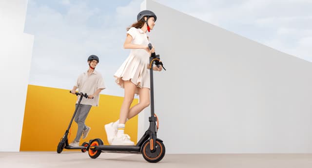 سكوتر كهربائي للكبار شاومي 4 جو قابل للطي 20 كم/س Xiaomi Electric Scooter 4 Go - 325813