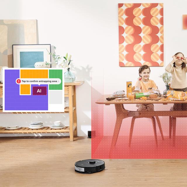 مكنسة روبوت التنظيف شاومي روبوروك اس 8 بلس 6000 باسكال مع صندوق للغبار Roborock S8+ Robot Vacuum with Auto-Empty Dock