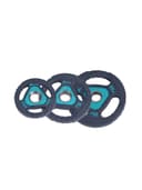 اوزان حديد طارات رياضية وزن 5 كغ من جيمبرو Gympro CPU Weight Plate Weight 5 KgColor Green/Black