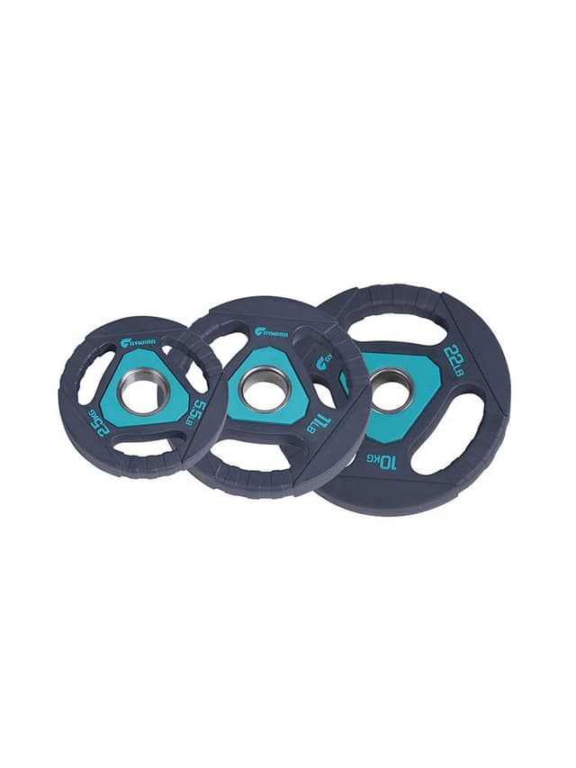 اوزان حديد طارات رياضية وزن 5 كغ من جيمبرو Gympro CPU Weight Plate Weight 5 KgColor Green/Black