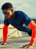 Adidas Compression Arm Sleeves Color RedSize L/XL