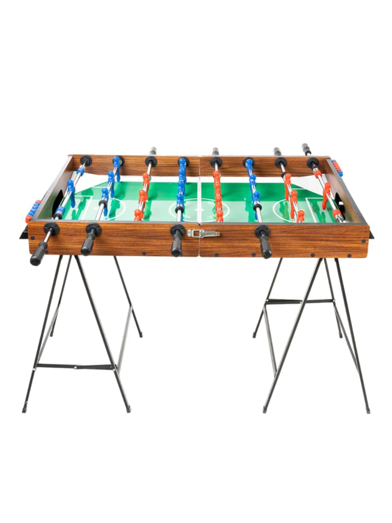 كرة قدم الطاولة فرفيرة قابلة للطي من اي دي دبليو سبورتس ADW Sports - Foldable Model Foosball Table