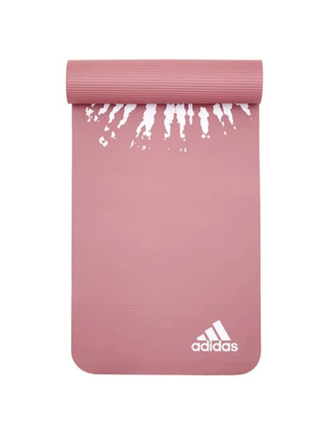 فرشة يوغا 10 ملم زهري غامق اديداس Adidas Tie-Dye Yoga Mat
