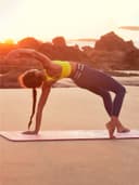 فرشة يوغا 10 ملم زهري غامق اديداس Adidas Tie-Dye Yoga Mat