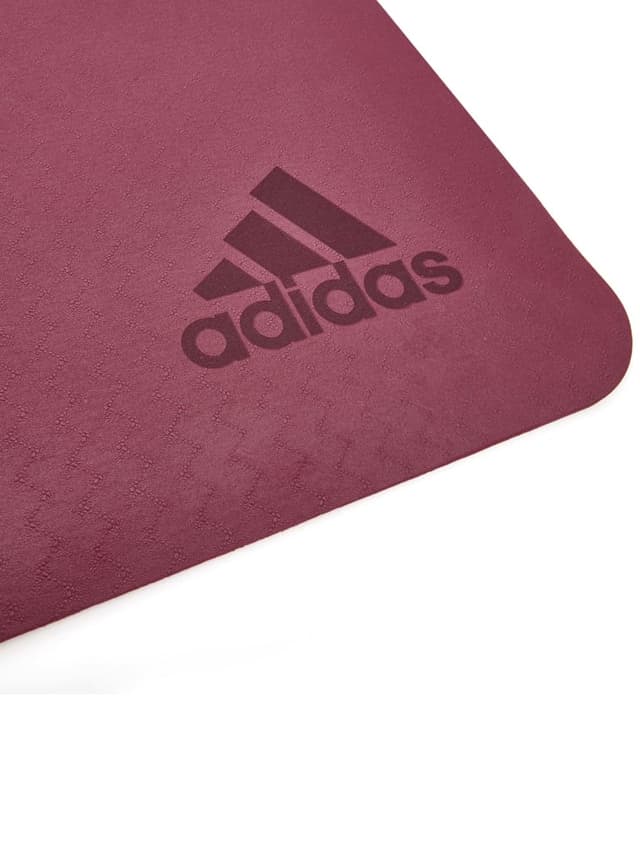 Adidas Premium Yoga Mat - 5mm Color Wild Pink -Antimicrobial