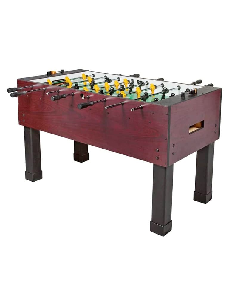 Tornado Commercial Sport Foosball Table, Tournament Quality, Dark Wood