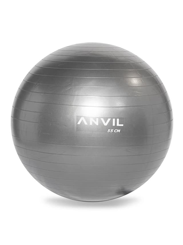 كرة تمارين رياضية مضادة الانفجار 55 سم أنفيل Anvil Anti Burst Gym Ball Size 55 cm - 718141