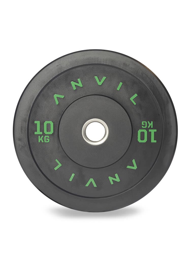 Anvil Rubber Bumper Plate-5kg to 20kg Weight 10 Kg