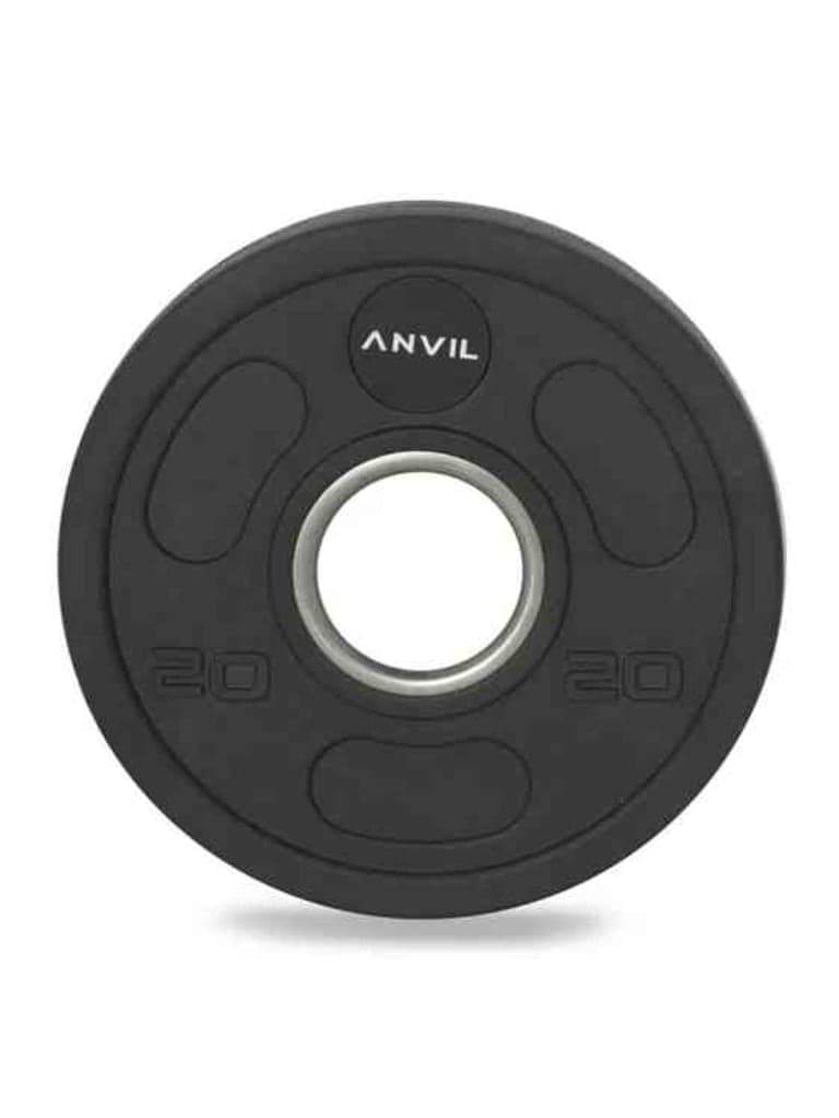 اوزان حديد مطاطية  20 كيلو غرام أنفيل Anvil Olympic Rubber Plate Weight 20 Kg