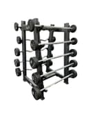 مجموعة بار حديد مستقيم ومتعرج مع رف انفيل Anvil Fixed Straight & Curl Barbell Set