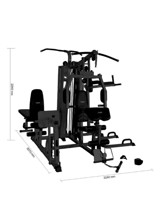 جهاز رياضي متكامل ملتي جيم اكسوكس Axox Fitness Multi Gym X3 - SW1hZ2U6MTUzNzU3OQ==