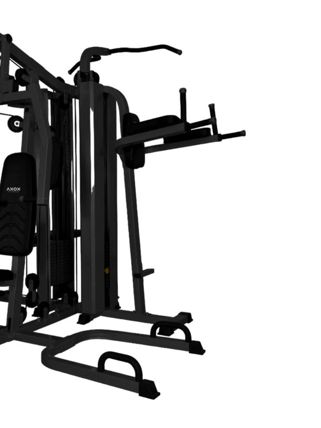 جهاز رياضي متكامل ملتي جيم اكسوكس Axox Fitness Multi Gym X3 - SW1hZ2U6MTUzNzU4Mw==