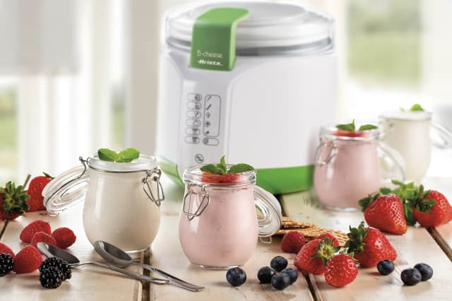 ماكينة صنع الزبادي والجبن أخضر وابيض اريتي Ariete Cheese And Yogurt Maker