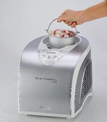 ماكينة ايس كريم 1 لتر اريتي Ariete Gran Gelato Ice Cream Maker Metal