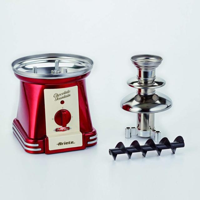 نافورة الشوكولاته 500 مل احمر ارتي Ariete Party Time Chocolate Fountain