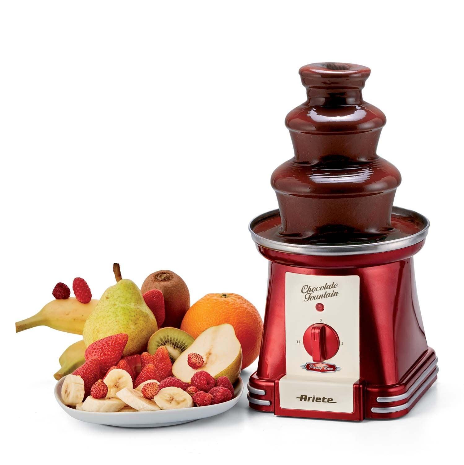 نافورة الشوكولاته 500 مل احمر ارتي Ariete Party Time Chocolate Fountain