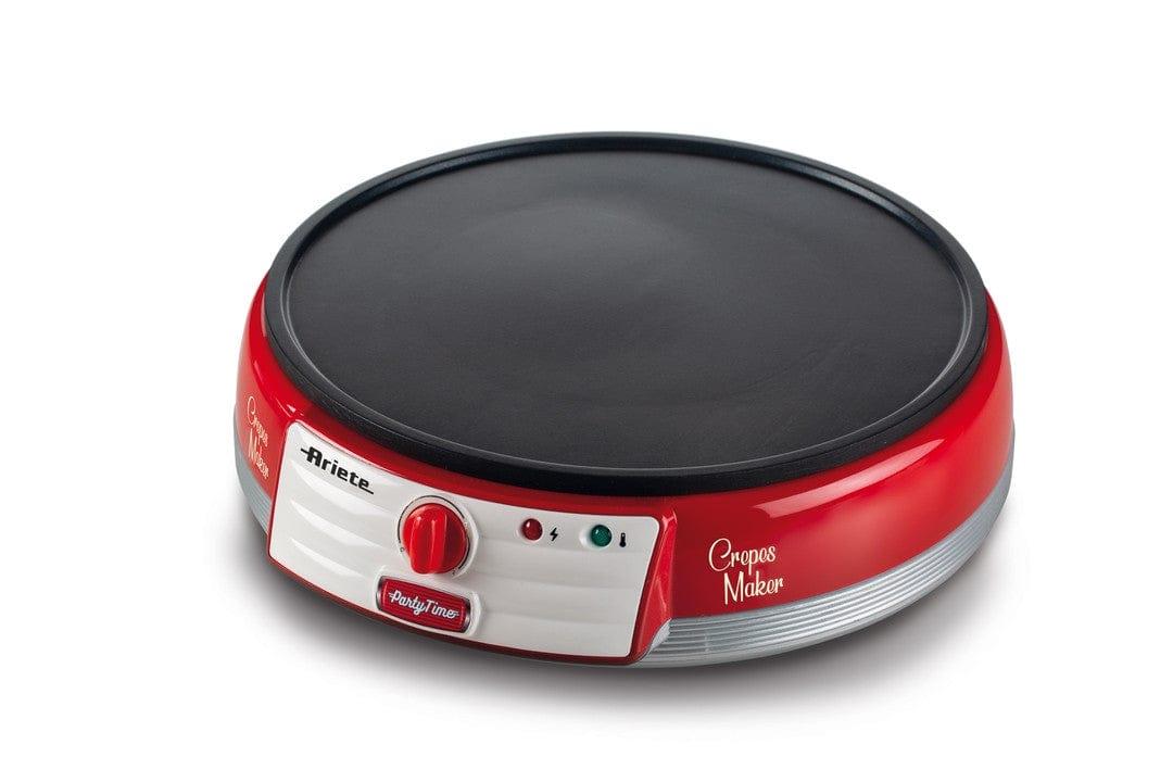 آلة كريب 1000 وات احمر اريتي Ariete Party Time Crepe Maker