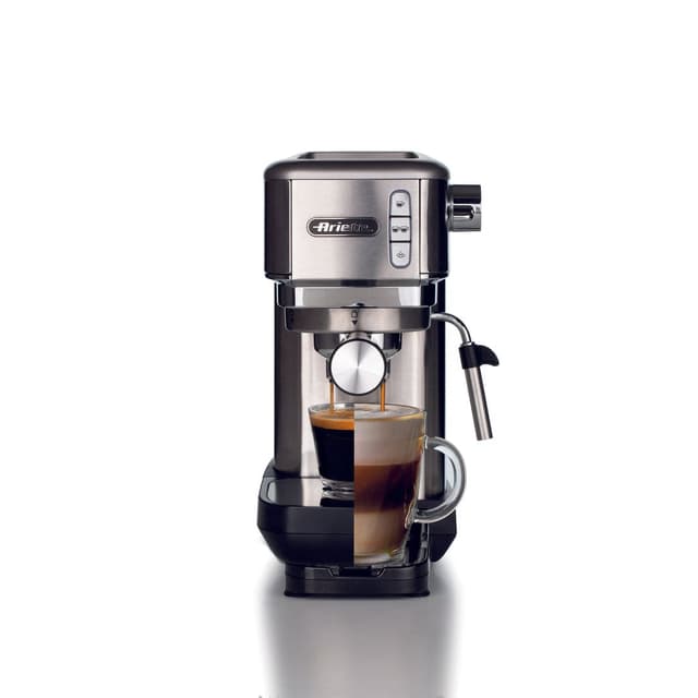ماكينة قهوة اسبريسو 15 بار اريتي Ariete Pump Espresso Maker Metal