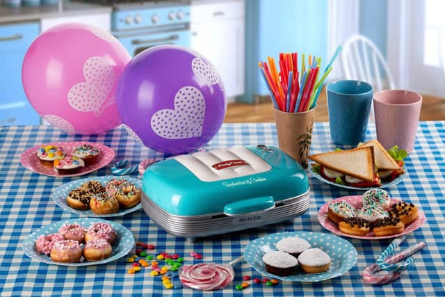 صانع السندوتشات 700 واط ازرق اريتي Ariete Sandwich Maker 3 In 1