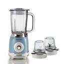 Ariete Vintage Blender Glass+2Mill Cream/Blue 583/25 - SW1hZ2U6MTU1NzYwNw==