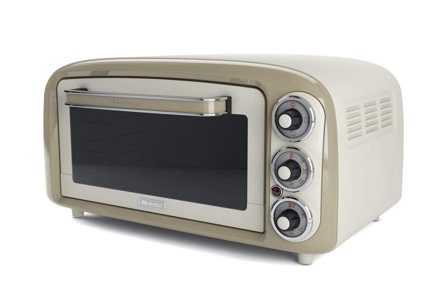 Ariete Vintage Electric Oven, Cream/Beige, 979-Bg