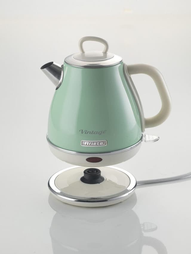 Order Ariete Vintage Kettle 1L Cream/Green, 2868-Gr Now!