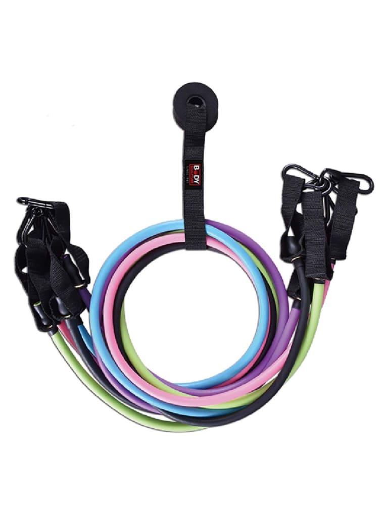 احبال المقاومة عدد 5 قابلة للتعديل بودي سكلبتشر Body Sculpture Multi Resistance Training kit