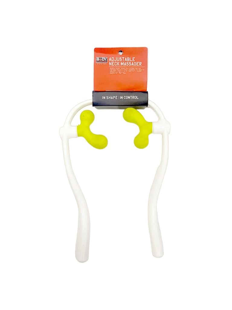 Body Sculpture Adjustable Neck Massager | Green/White