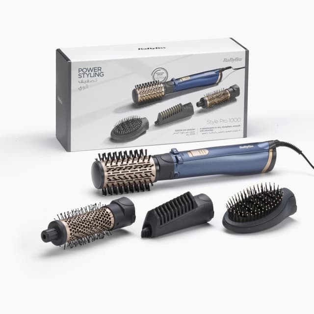 فرشاة بيبي ليس مع 4 رؤوس بقوة 1000 واط Babyliss Hair Styler
