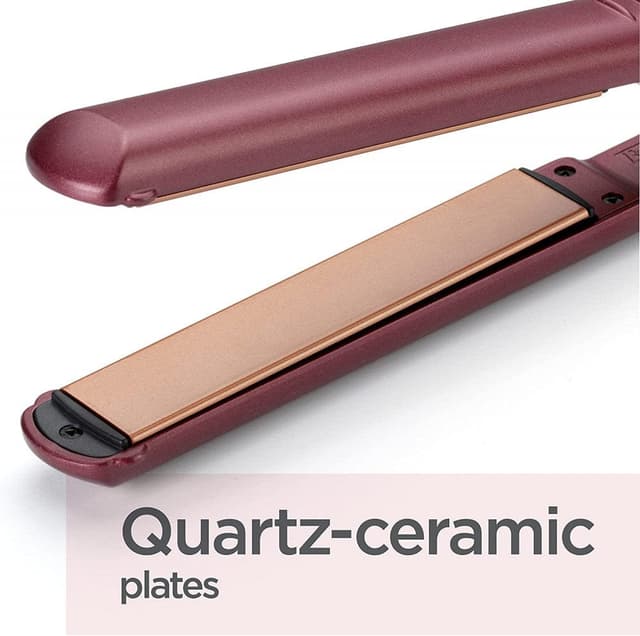 مكواة شعر بيبي ليس بعرض 24 مم وبدرجة حرارة قصوى 230 لون بيري كراش Babyliss HAIR STRAIGHTENER