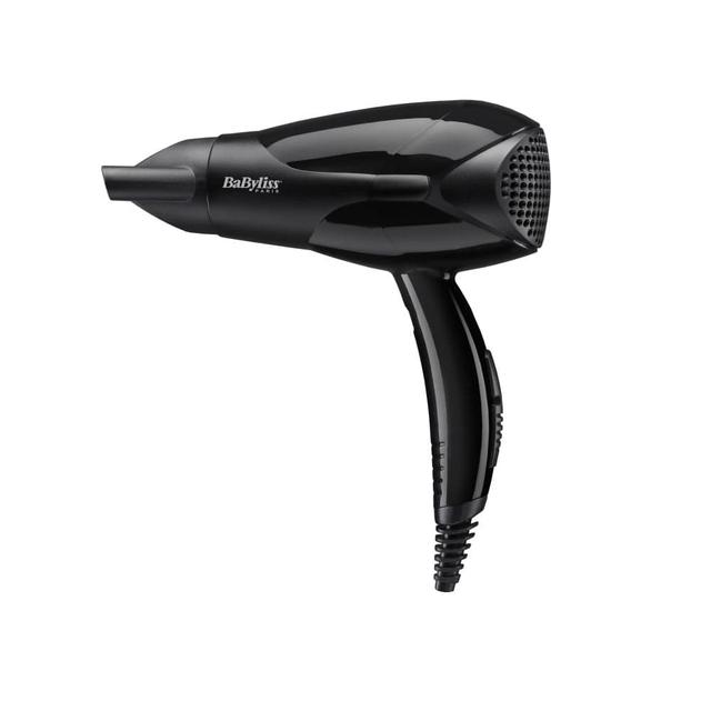 استشوار شعر بقوة 2000 واط مع مكواة شعر بيبي ليس بعرض 28 مم لون كحلي Babyliss I Curl Straightener and Babyliss Light Weight Dryer - SW1hZ2U6MTU1NTk0OA==