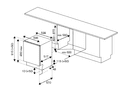 غسالة صحون بلت ان بعرض 60 سم برتازوني Bertazzoni Heritage Series Fully Integrated Dishwasher - SW1hZ2U6MTU4MzQ3Ng==