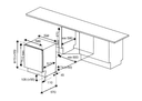 غسالة صحون بلت ان بعرض 60 سم برتازوني Bertazzoni Heritage Series Fully Integrated Dishwasher - SW1hZ2U6MTU4MDczNw==