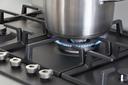 موقد غاز بلت ان قياس 90 سم 5 شمعات مطلي بالستانلس ستيل برتازوني Bertazzoni Professional Series Gas hob with central dual wok - SW1hZ2U6MTU4MzU0MQ==