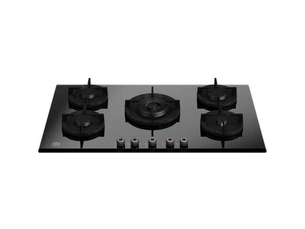 غاز بلت ان قياس 90 سم 5 شمعات برتازوني Bertazzoni Professional Series gas on glass hob with central wok