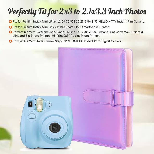 البوم صور 256 صورة من او اوزون لون وردي O Ozone 256 Pockets Polaroid Book Photo Album - SW1hZ2U6MTU5ODYyNw==