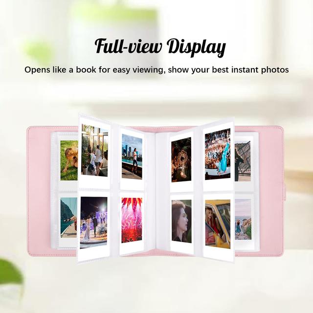 البوم صور 256 صورة من او اوزون لون وردي O Ozone 256 Pockets Polaroid Book Photo Album - SW1hZ2U6MTU5ODYyOQ==