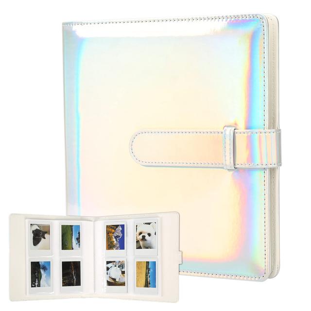 O Ozone 256 Pockets Polaroid Book Photo Albumfor Fujifilm Instax Mini 11 90 70 9 8+ 8 LiPlay Instant Camera, Polaroid Snap SnapTouch PIC-300 Z2300 Instant Camera (Silver) - SW1hZ2U6MTU5ODY1OA==